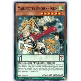 Yu-Gi-Oh! - Majespecter Unicorn - Kirin (DOCS-EN029) - Dimension of Chaos - 1st Edition - Rare