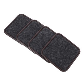 TEHAUX 4pcs Non Slip Furniture Pads Durable Skid Caster Feet Cups for Chairs Sofas Beds Protect Hardwood Floors with Easy Installation and Practical Design