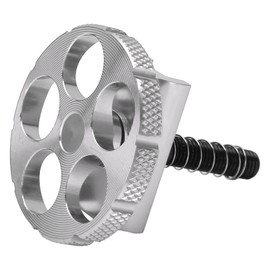 Folding Bicycle Aluminum Hingle Clamp C Buckle CNC Integrated for Brompton Folding BicycleSilver