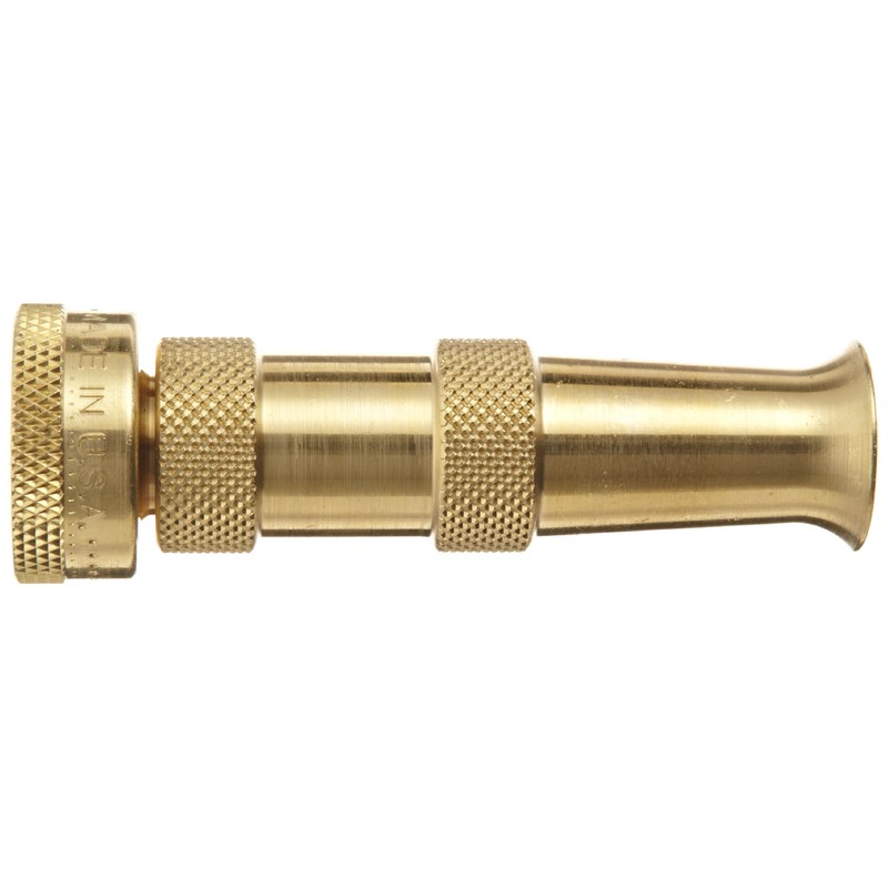 Dixon BTN75 Brass Twist Nozzle, 3/4" GHT, 4" Length