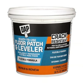 DAP Flexible Floor Patch and Leveler, Light Gray, 32 Oz (7079859184)