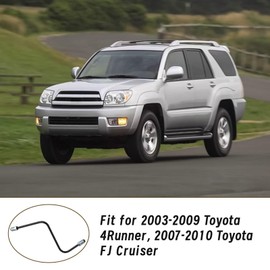 MuHize Front Brake Line Pipe - Right Brake Tube Caliper To Flex Hose No.4 Fit for 2003-2009 Toyota 4Runner 2007-2010 Toyota FJ Cruiser Replacement 47314-35320 4731435320