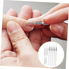 Baluue 5pcs Nail Art Design Pens Professional Nail Extension Gel Brushes for Manicure Drawing Lightweight and Liner Tool