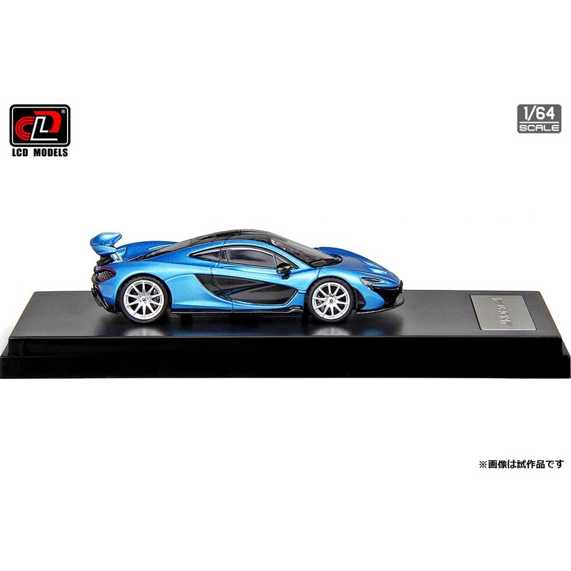 ElcyDee Model LCD64023LB 1/64 McLaren P1 Light Blue Finished Product