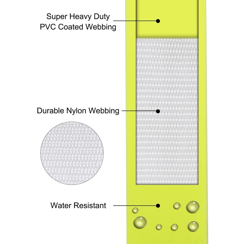 Wolfone Yellow 9m Long Line Lead Waterproof Recall Training Dog