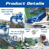 Airplane Toy Set with Trucks, Helicopter, Planes, Signs and Airport
