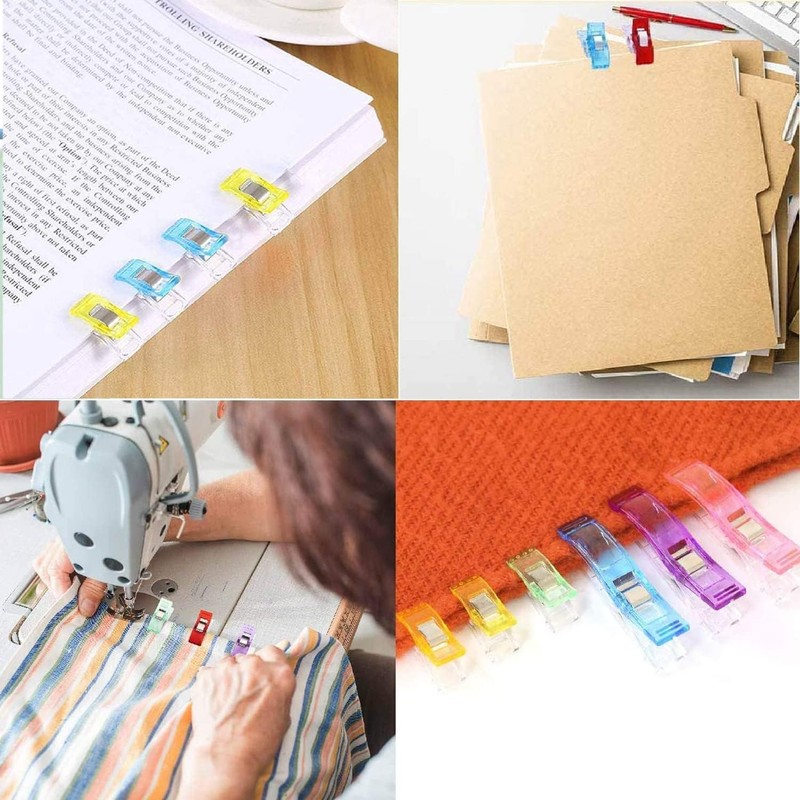 100 Pcs Sewing Clips, Clips for Sewing Wonder Clips Quilting