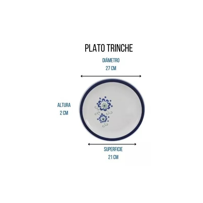 Santa Anita Vajilla 16 Pzas Marrakesh