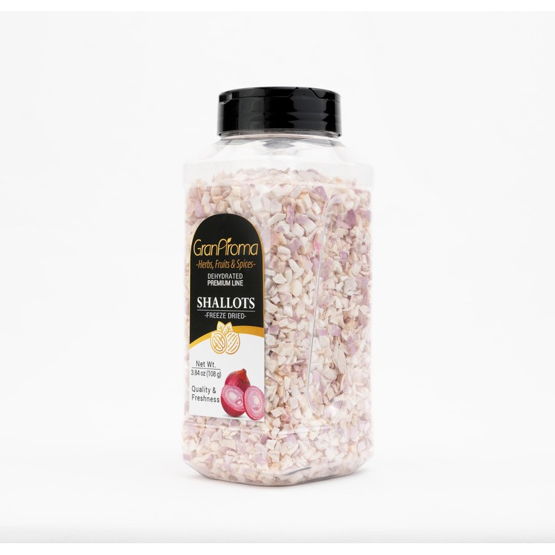 GranAroma Freeze Dried Shallots, Savory Flavor, Sauces & Soups, Versatile