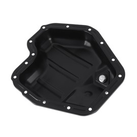 VekAuto No.11109AA122 Engine Oil Pan Oil Pan Sump Transmission Oil Pan for Subaru Outback 2001-2009 Iron Black