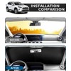 BIBLOZ Windshield Sun Shade for Toyota RAV4 2019-2023 2024 2025
