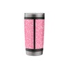 Pink Composition Notebook Pattern Stainless Steel Insulated Tumbler