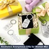 Landical 12 Sets Sober Anniversary Keychains Sobriety Gifts Recovery Gifts