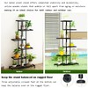 Metal Plant Stand, 6 Tier 12 Potted, Upgrade Multiple Plant