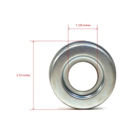 The ROP Shop | 4-Pack - Grease Caps for TRP International DC-275L, DC275L E-Z Lube Trailer