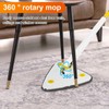 360 Triangle Mop Rotatable Adjustable Mop Floor Wall Car Cleaning