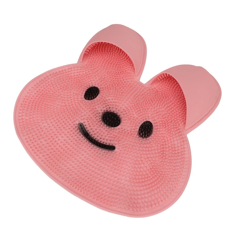Foot Scrubber Mat Silicone Anti Slip Relieve Fatigue Remove Dead