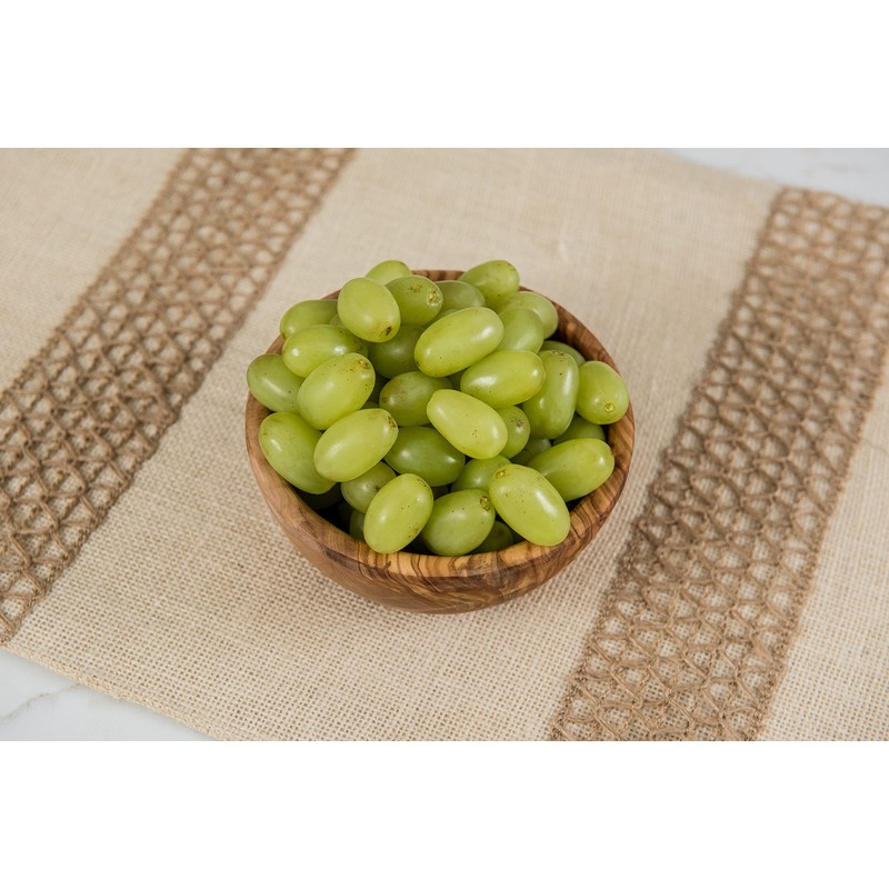 Lipper International 6011 Olive Wood Serving Bowl for Salads, Fruit,
