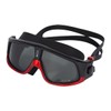 Huub Ryft Open Water Swim Mask Goggles - Black Red