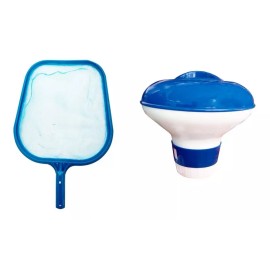 Aqua Kit Piscina/alberca Red Saca Hojas Y Flotador