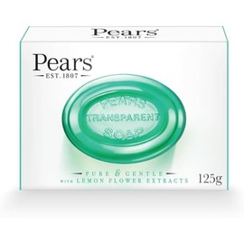 Pears Soap Oil Clear with Lemon Flower Extract, 4.4 oz