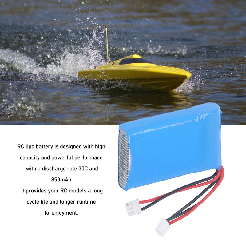 7.4V 2000mah 8C Lipo Battery 7.4V 2000mAh Lithium Battery for