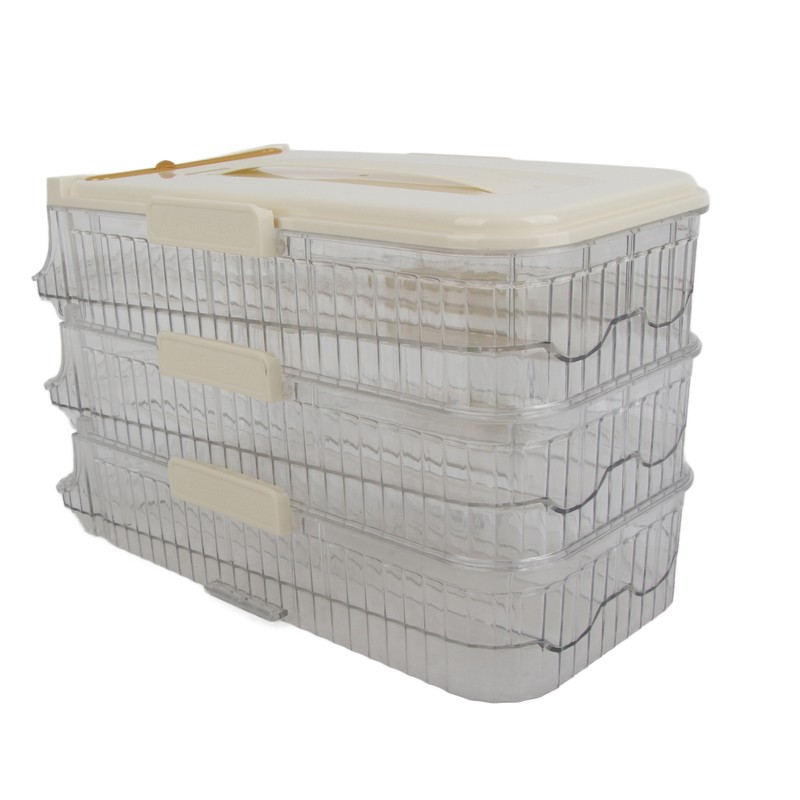 Egg Storage Box Time Record Automatic Egg Rolling Egg Organizer