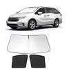 Fannyc 3PCS Car Window Shades Front Windshield Sun Shade Foldable