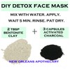 Bentonite Clay Powder Face Mask Body Healing Detox Facial 100%