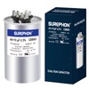 SUREPHON 45+10 uF 45/10 MFD ±5% 370V/440VAC Dual Run Start