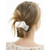Coleteros de seda para el cabello, 100% seda de morera,