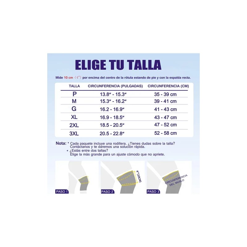 Rodillera Ortopédica Meniscos Ligamentos Gel Rótula Ajustabl