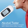 Portable Alcohol Detector High Sensitivity 3 Status Lights Hygienic C06