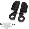 FOVPLUE 1.25" Highway Footpegs, Adjustable Footrest w/Mounting P-Clamps for Harley