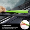 Windshield Wiper Blades Trim Cover,Front & Rear Window Wiper Arm