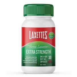 Laxettes Senna Laxative Extra Strength Soft Gel Cap X 30