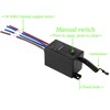 4 Way Mini Remote Control Switch,AC 110V/120V/220V/240V/10A Relay ON/Off Switch