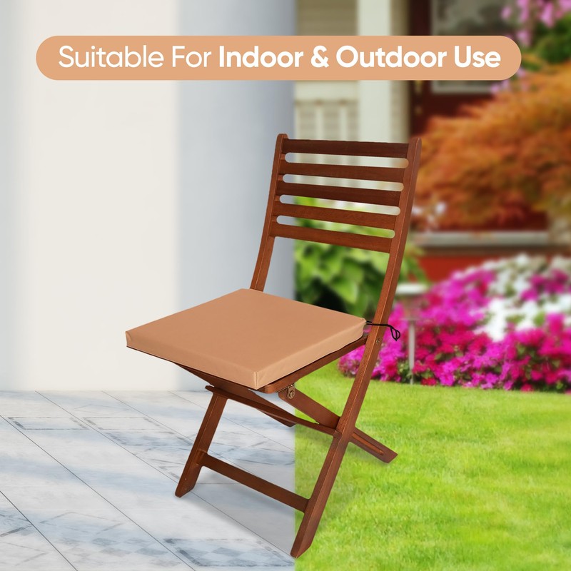 ASAB Waterproof Seat Pads for Dining Chairs Anti Slip Surface