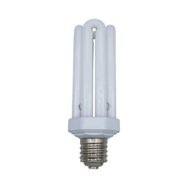 Lumenivo - Bombilla fluorescente de 65 W CFL E39 con base Mogul - Bombilla incandescente equivalente a 300 W CFL Quad Tube 4U 65 W para accesorios de iluminación de seguridad - 6500 K luz diurna - 1 paquete