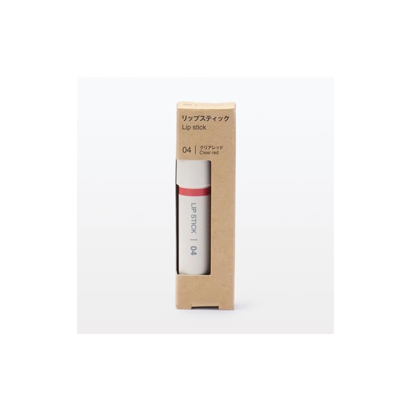 MUJI OAP99A4S Lipstick Clear Red 2.5 g