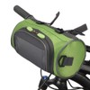 Bike Handlebar Bag Bike Bucket Bag with Touch Screen Waterproof
