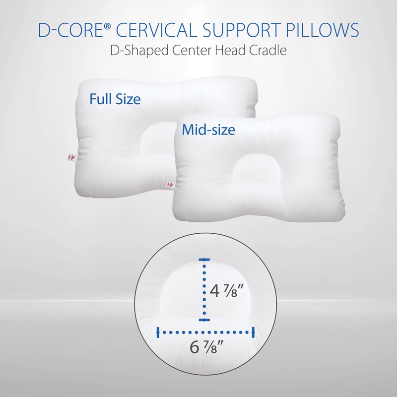 Core Products D-Core Cervical Neck Pillow - Extra Firm Orthopedic