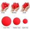 Essivox 10Pcs Magic Sponge Balls, Soft Lightweight Props for Street