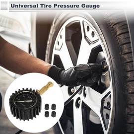 RATCHROLL 1 Pcs Universal Tire Pressure Gauge 60 PSI 2.76Inch Digital Pressure Gauge Tyre Air PSI Meter for Motorcycle SUV Truck