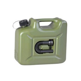 HUNERSDORFF 801000 Fuel Can Profi 10L OLIVE Poly Tank Water Tank, Olive