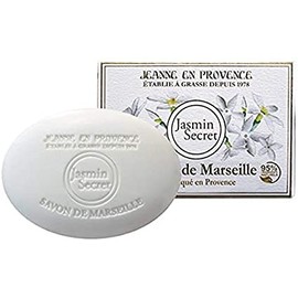 Jeanne en Provence Jasmine Secret Marseille Solid Soap, 3.5 oz (100 g)