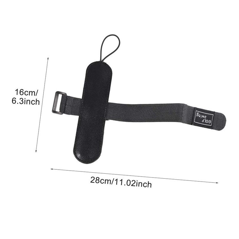 Golf Training Wrist Aid,Golf Swing Wrist Hinge Trainer Golfer Accessory(Black)