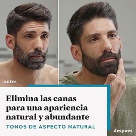Just For Men Tinte Colorante en Gel Para Barba y Bigote,Castaño Medio B30, Sin Amoníaco,Con Cepillo De Fácil Aplicación, Paquete de 3, 66ml