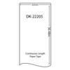 Swift Compatible DK-22205 62mm x 30.48m White Thermal Continuous Paper