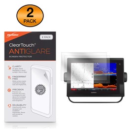BoxWave Screen Protector Compatible with Garmin GPSMap 1222xsv - ClearTouch Anti-Glare (2-Pack), Anti-Fingerprint Matte Film Skin